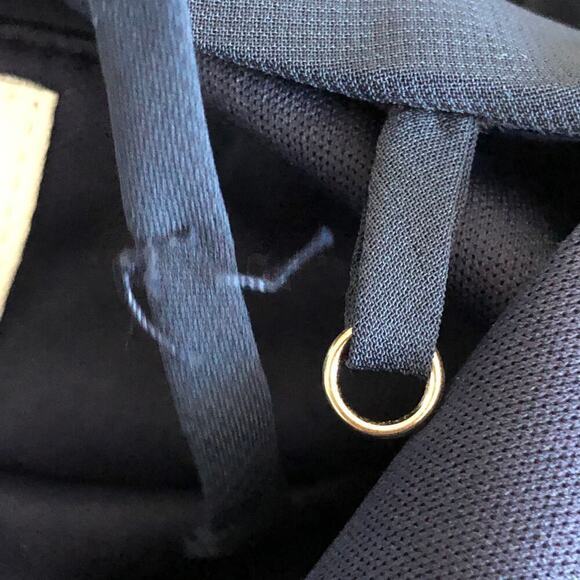 Meghan Enchanted Dress Garden Maxi Open Back Navy Blue Maxi NWT M - Picture 12 of 13